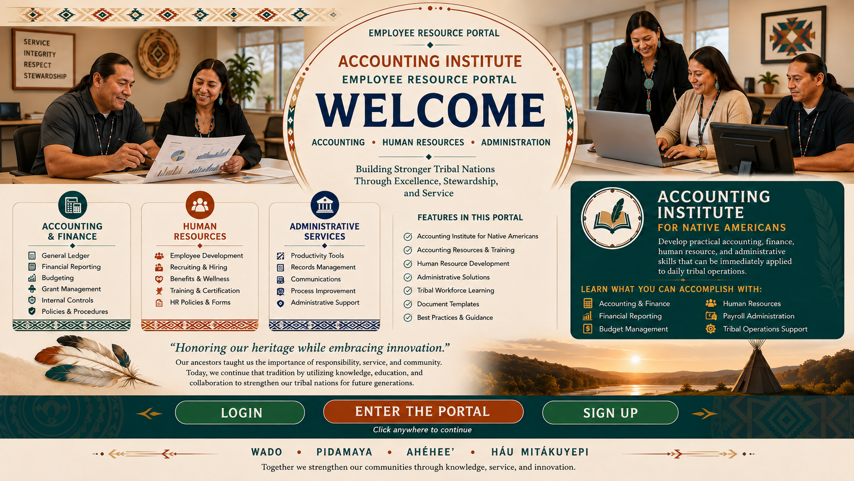 Accounting Institute for Native Americans — Employee Resource Portal